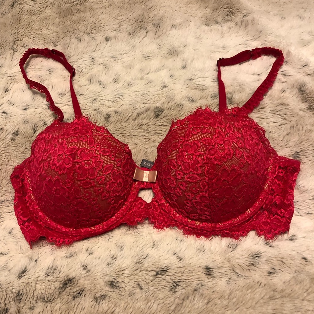 Aerie real lace push up bra size 36B